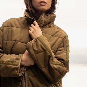 Jackson Rowe quilted coat